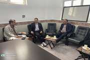 دیدار مدیر کل کانون استان قم با محمد منان رئیسی نماینده استان قم در مجلس