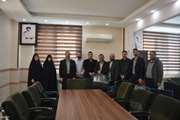 دیدارعلیرضا خضری فرد مدیر کل کانون استان قم با نیروهای حفاظت فیزیکی استان